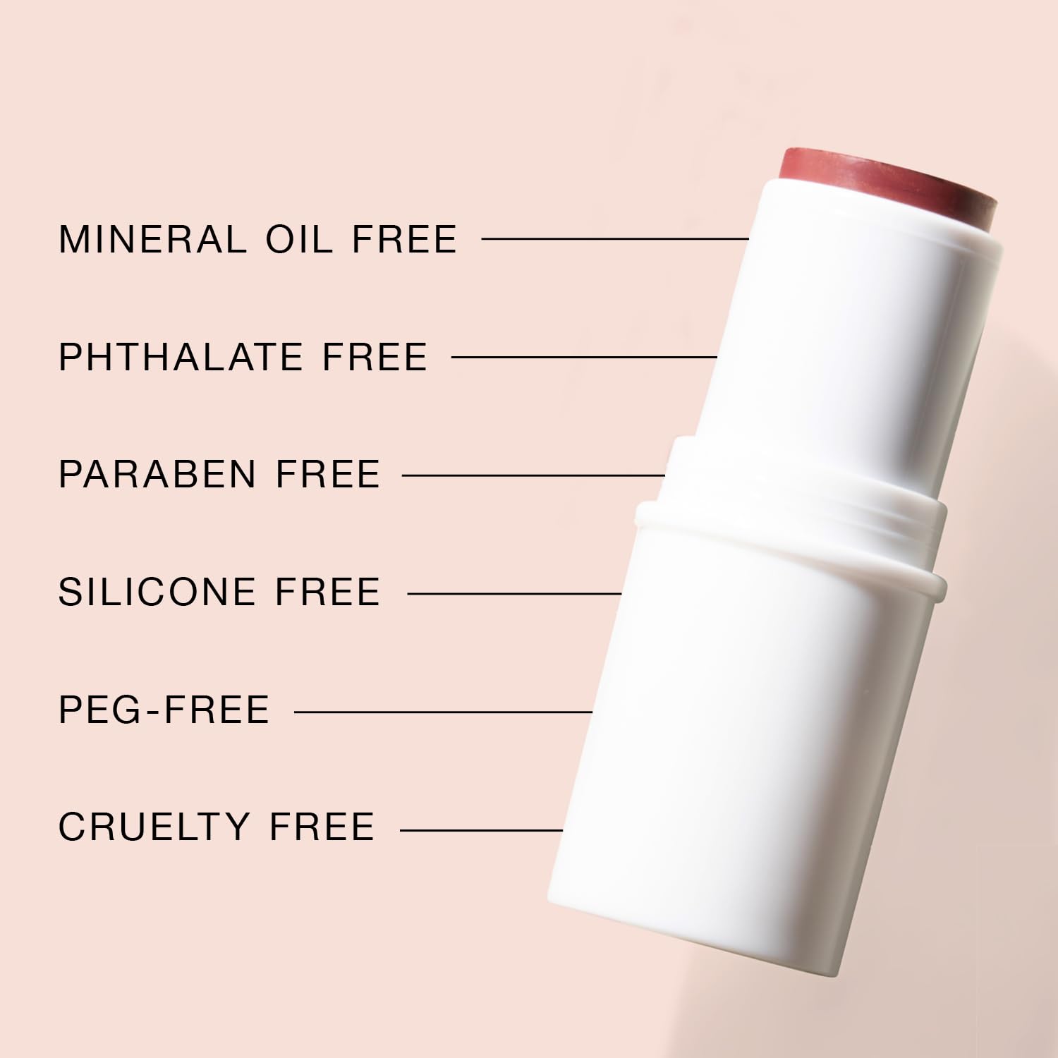 Boomstick Color® All-in-One Cream Blush for Cheeks, Eyes & Lips, Long Wearing, Blendable Makeup Blush Stick for Mature Skin, Cruelty Free Lip Cheek Tint with Skincare Benefits, Cindy Joseph Heritage
