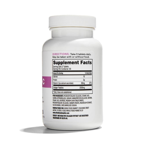 365 by Whole Foods Market, Collagen Verisol 2500Mg, 90 Count 365 by Whole Foods Market buy supplements Au