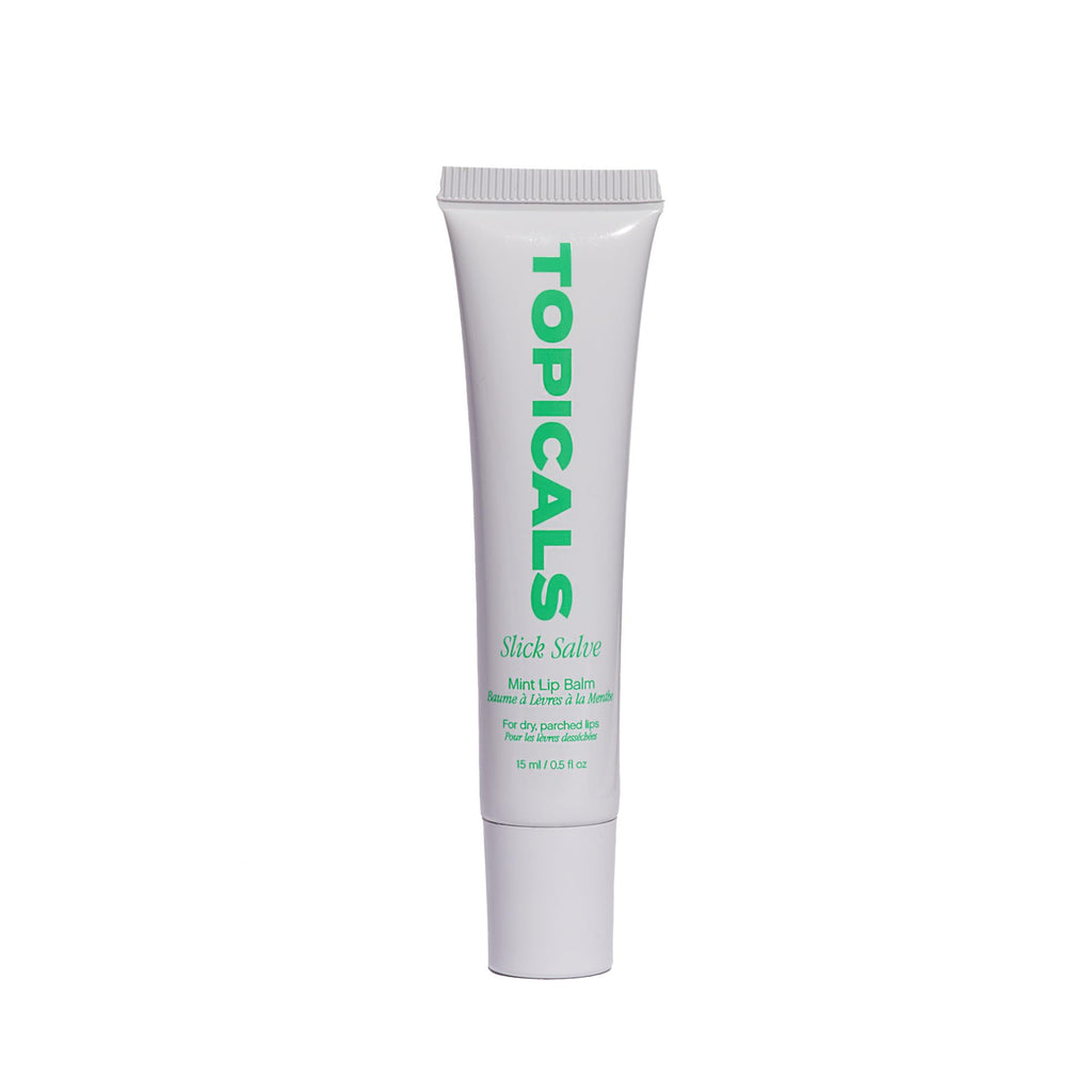 Topicals Slick Salve Mint Glossy Lip Balm | Soothes Discomfort, Strengthens Barrier and Provides Lasting Hydration & Relief | Vegan, Paraben-Free Formula with Hyaluronic Acid and Ceramides (0.5 Fl Oz) TopicalsBuy Supplements Australia