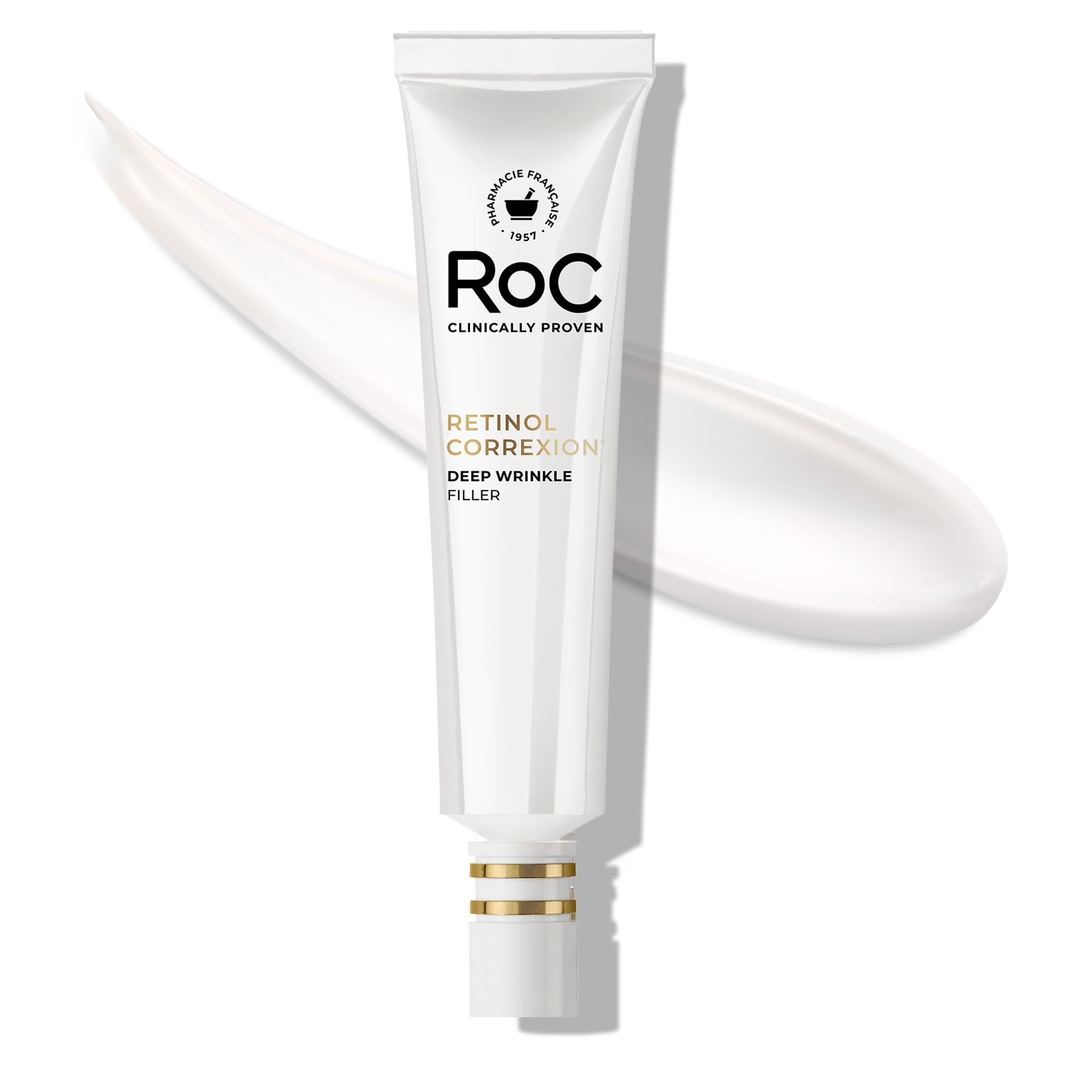 RoC Retinol Correxion Wrinkle Filler for Deep Wrinkles with Hyaluronic Acid & Retinol, Skin Care for Women and Men,