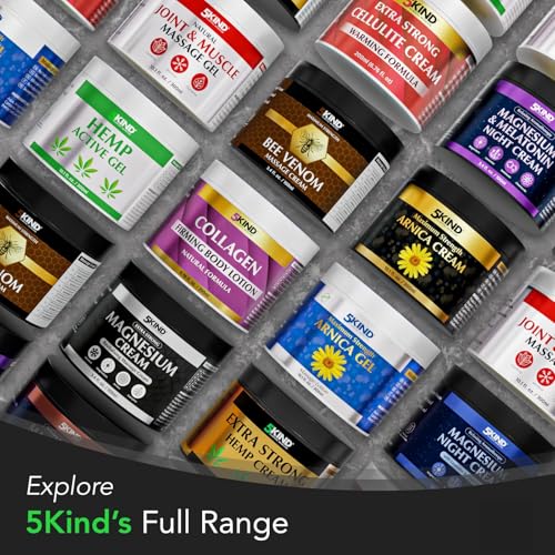 5kind Maximum Strength Arnica Bruise Gel 3.4 Fl Oz - Arnica Gel for Bruising and Swelling - Arnica Montana Gel with High Concentration Extract - Non-Greasy Formula 5kind clinical skincareBuy Supplements Australia