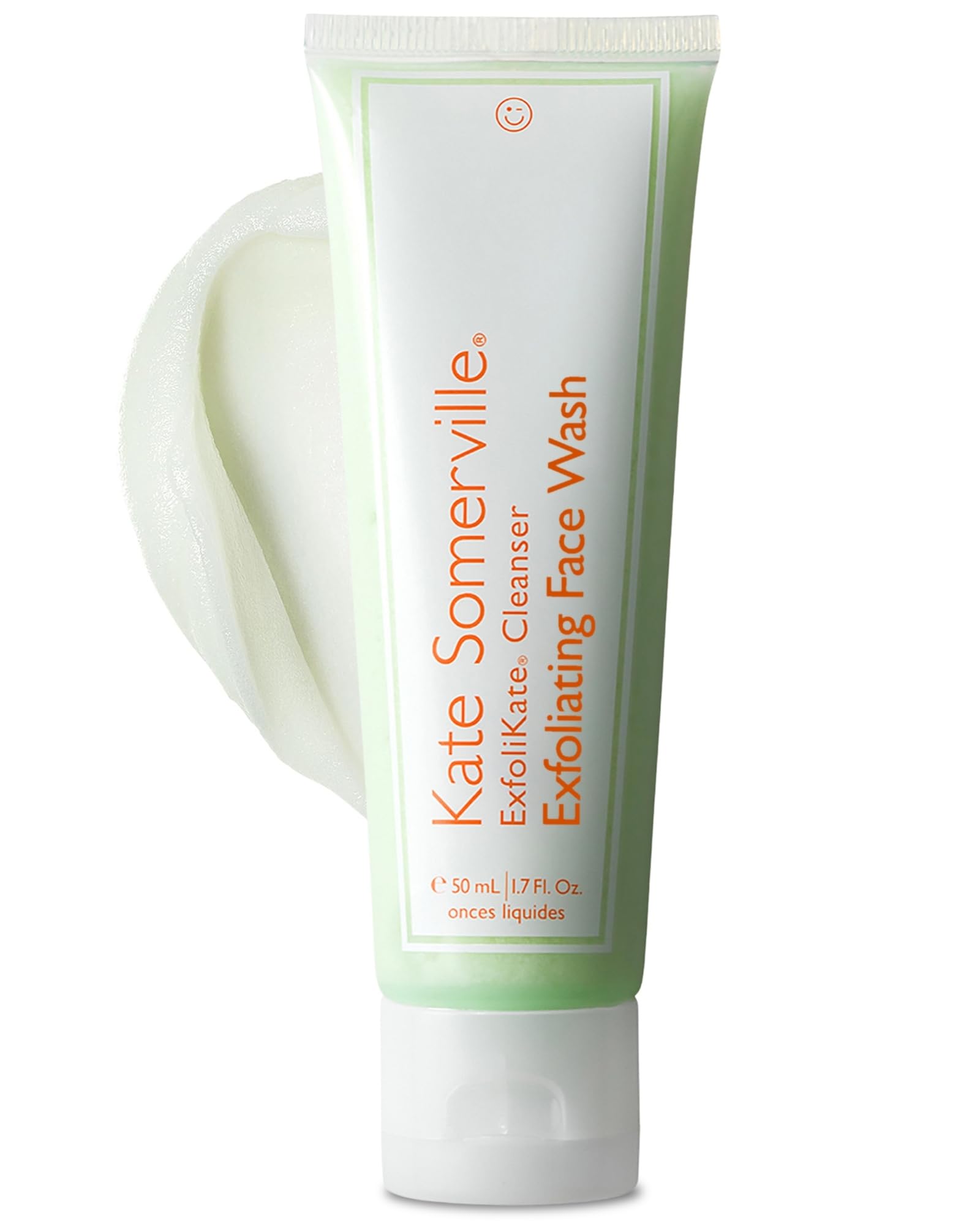 Kate Somerville ExfoliKate Cleanser – Daily Exfoliating Foaming Face Wash, Clinically Formulated Glycolic Acid and Lactic Acid Gentle
