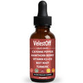 Velestoff Cayenne Pepper & Cayenne Pepper Drops Liquid Supplement with Hawthorn, Beet Root, Turmeric, Vitamin K2 D3 NutralisBuy Supplements Australia