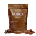 ICONIC Protein Powder, Chocolate Truffle - Sugar Free, Low Carb Protein Powder - Lactose Free, Gluten Free, Non-GMO - 20g Grass Fed Whey & Casein Protein