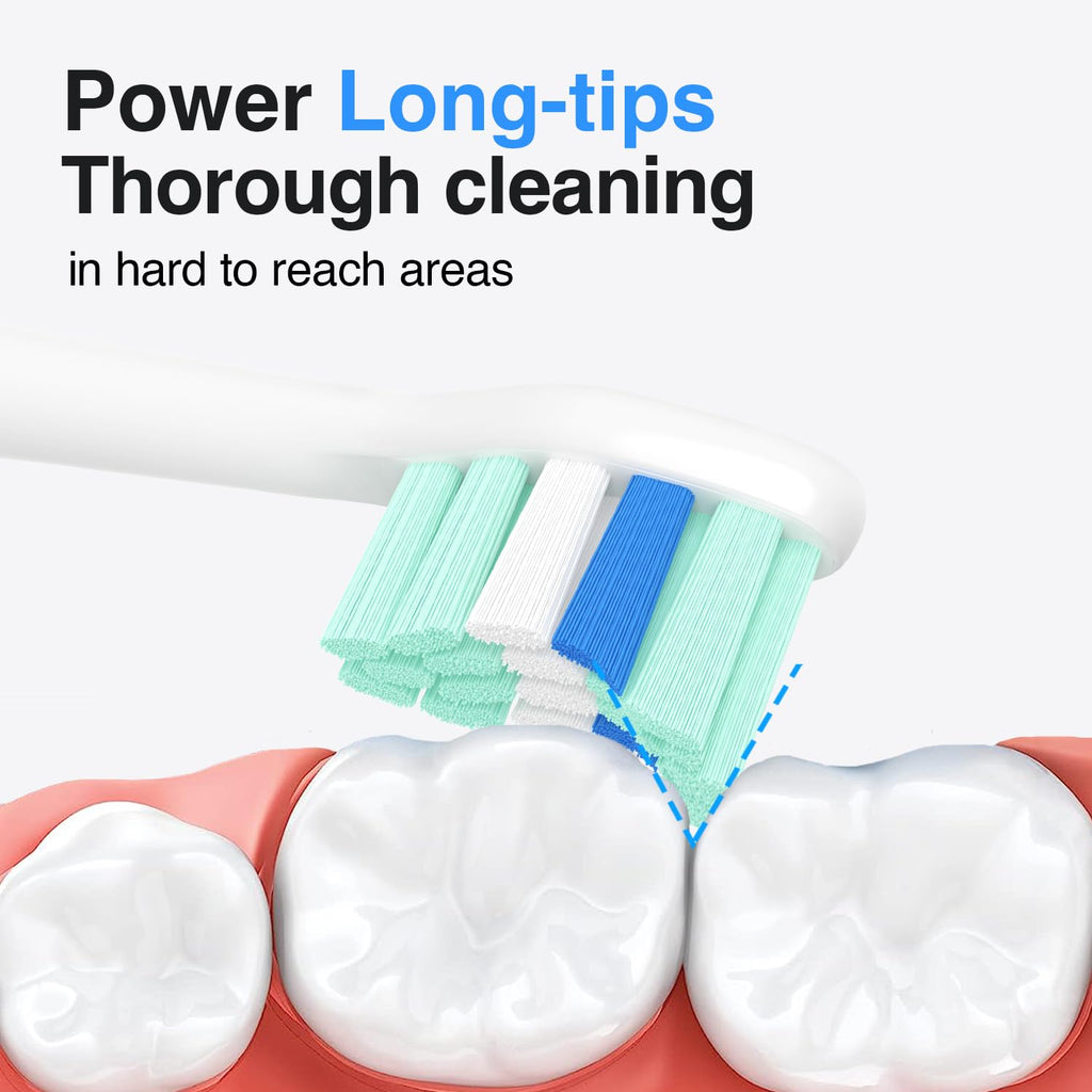 HOFAM Replacement Toothbrush Heads for Philips Sonicare Replacement Heads,Electric Replacement Brush Head Compatible with Phillips Sonicare Electric Toothbrush