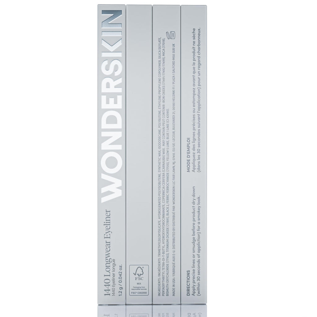Wonderskin Eyeliner Pencil, 1440 Longwear Pink Eyeliner Pencil - Waterproof, Sharpenable & Smudge Proof (Icing)