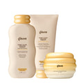Gisou Honey Gloss Hair Therapy Trio - Mini Shampoo, Hair Mask and Conditioner for smoother, stronger and glossier hair GisouBuy Supplements Australia