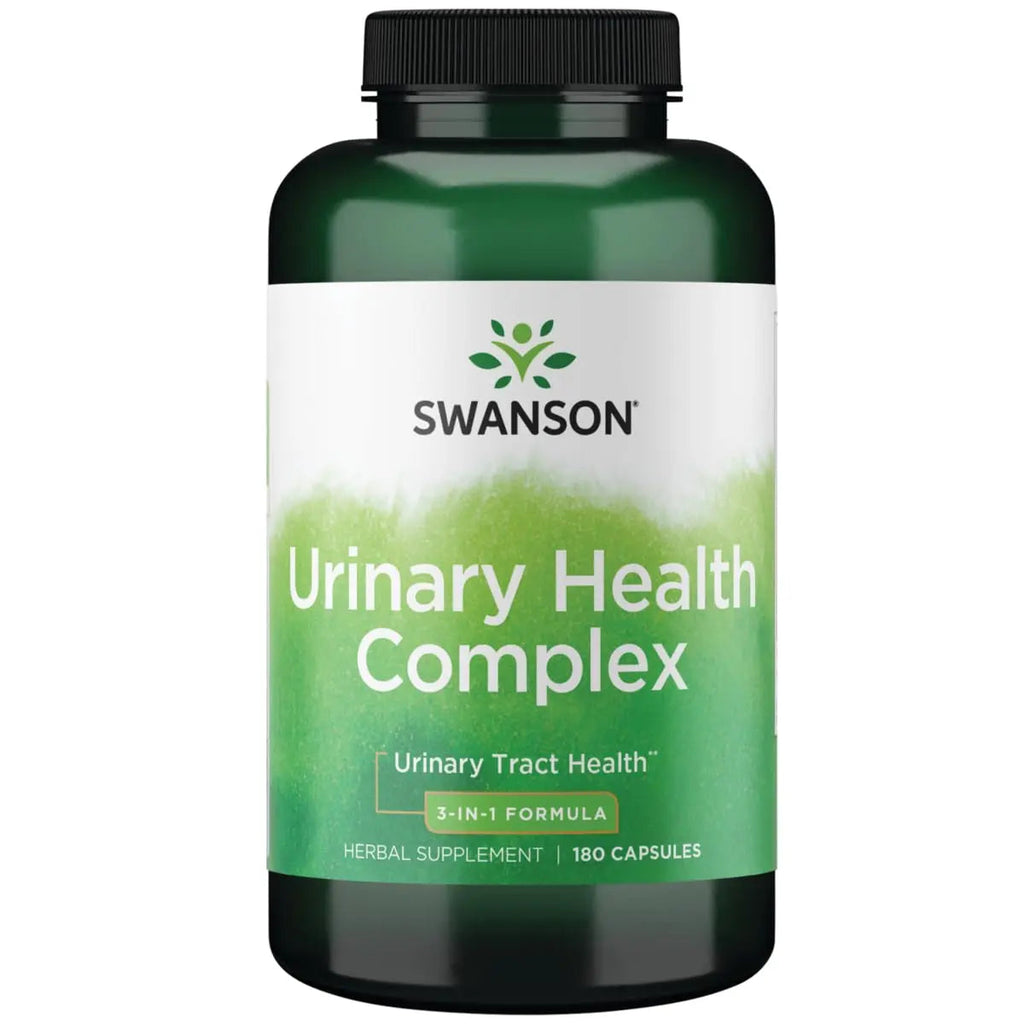 Swanson Urinary Health Complex Triple Herbal Protection Urinary Bladder Health Support 180 Capsules SwansonBuy Supplements Australia