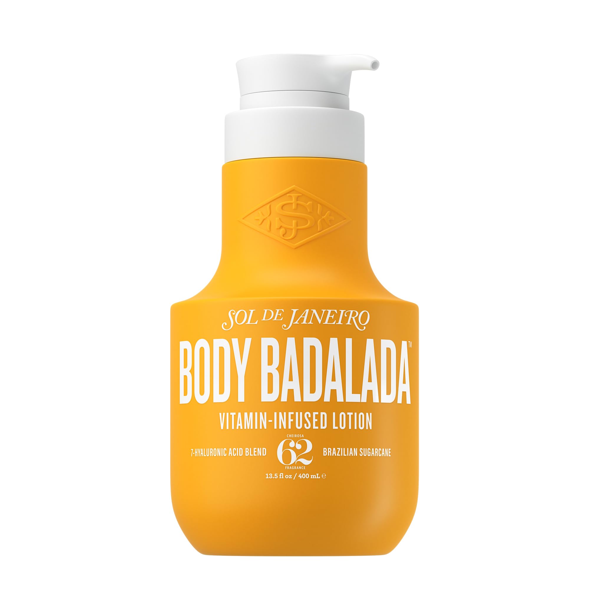 Sol de Janeiro Body Badalada Vanilla Lotion | Vitamin-Infused Body Lotion | Cheirosa 62 Fragrance | 13.5 fl oz.