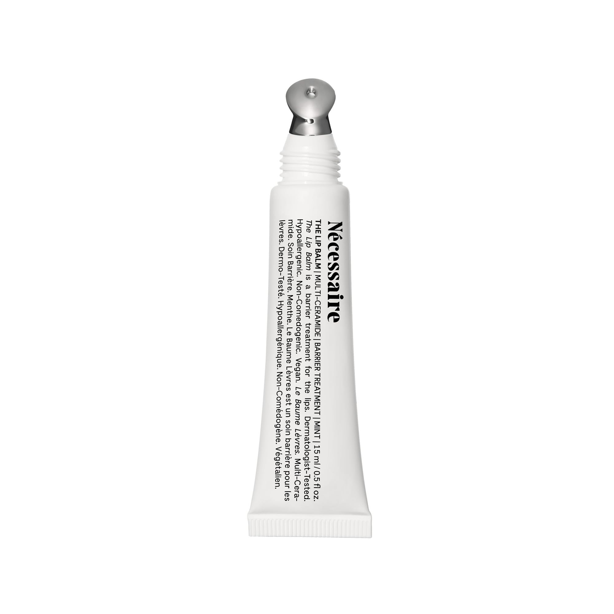 Nécessaire The Lip Balm | Hydrating Hyaluronic Acid Lip Balm for Women and Men, Mint Oil with Niacinamide + Essential Ceramides. Non-Comedogenic Lip Balm for Dry Lips – 15 ml / 0.5 fl oz NécessaireBuy Supplements Australia