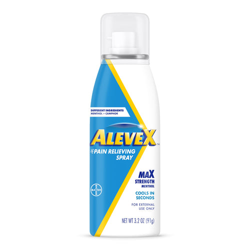 AleveX Pain Relieving Spray, Fast Acting & Fast Drying for Targeted Pain Relief, 3.2 oz Spray AleveBuy Supplements Australia