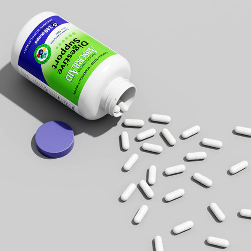 AbsorbAid Digestive Enzymes 240 vCaps, Proven to Increase Vital Nutrient Absorption by up to 71%