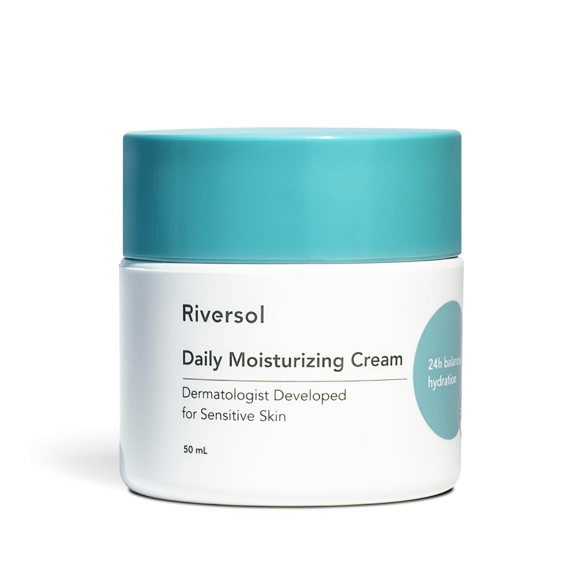 Riversol Rosacea Cream & Face Moisturizer for Dry & Sensitive Skin | Redness Relief | Anti-Aging Hydration for Mature Skin | Fragrance Free