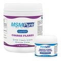 KALA HEALTH MSMPure Coarse Flakes 1lb and Muscle & Joint Cream 2oz Bundle KALA HEALTHBuy Supplements Australia