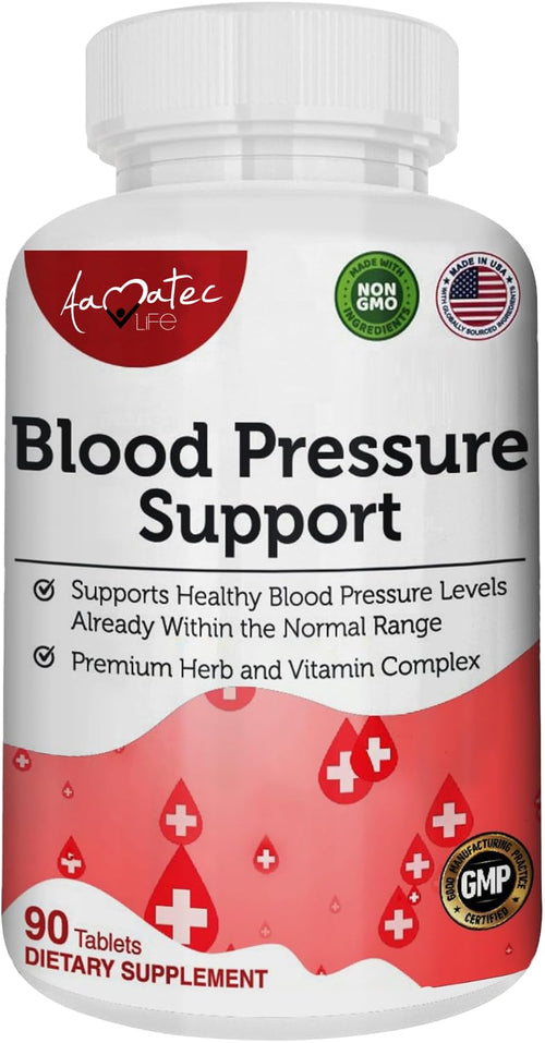 AAMATEC LIFE Blood Pressure Support Supplement 90 Capsules AAMATEC LIFEBuy Supplements Australia