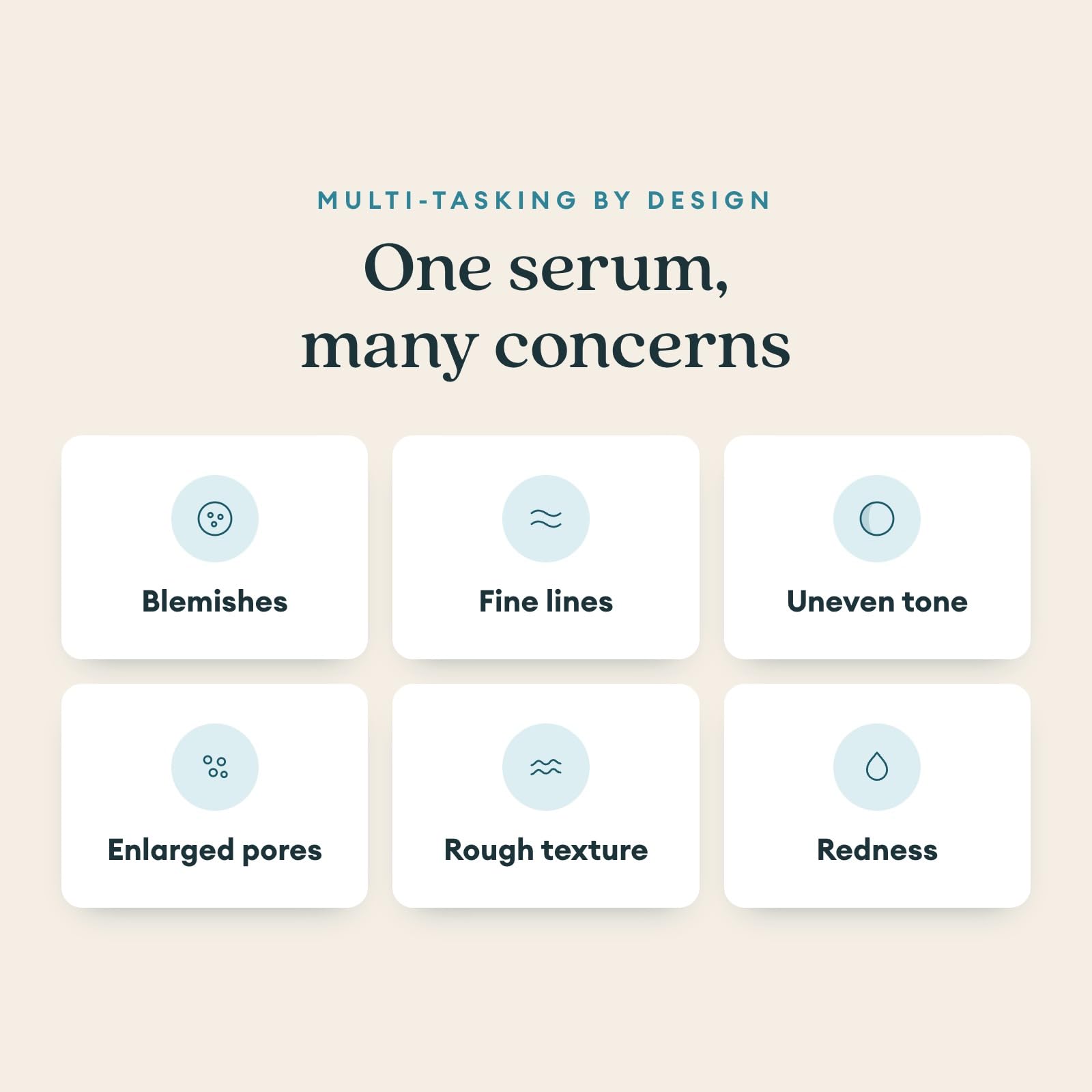 LUMA & LEAF Clear Slate Niacinamide Serum for Face – Redness & Acne Relief with Bakuchiol & Aloe Vera – Hydrating Vegan Daily