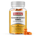 Magnesium Glycinate Gummies for Kids & Adults - Magnesium Glycinate 300mg Chewable Supplement - Promotes Sleep, Muscle, Relaxation (60Count) GREABBYBuy Supplements Australia