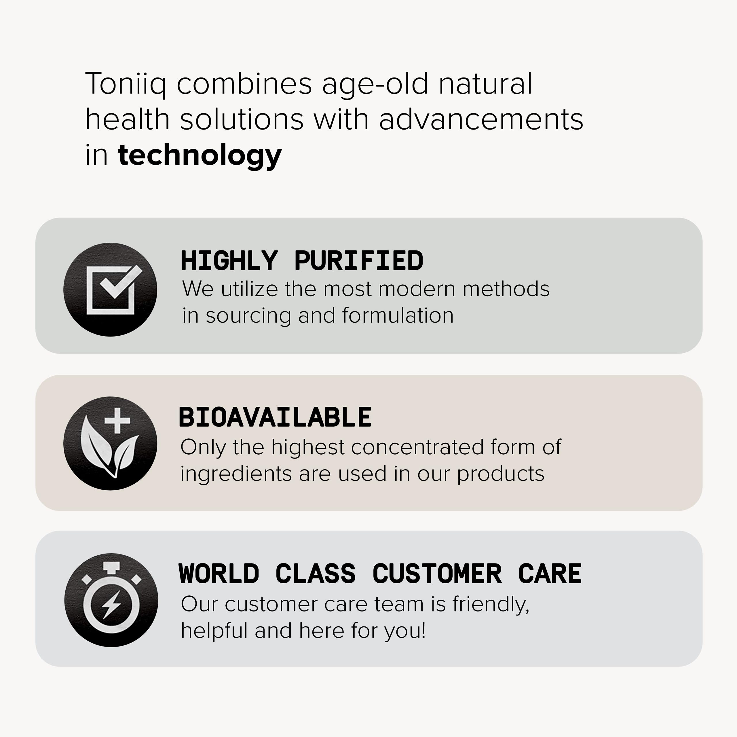 Toniiq Ultra High Potency 1400mg NAD Supplement - NAD+ Nicotinamide B3 Blend with D-Ribose, Niacin -with RiaGev - 3rd Party Tested Toniiq buy supplements Au