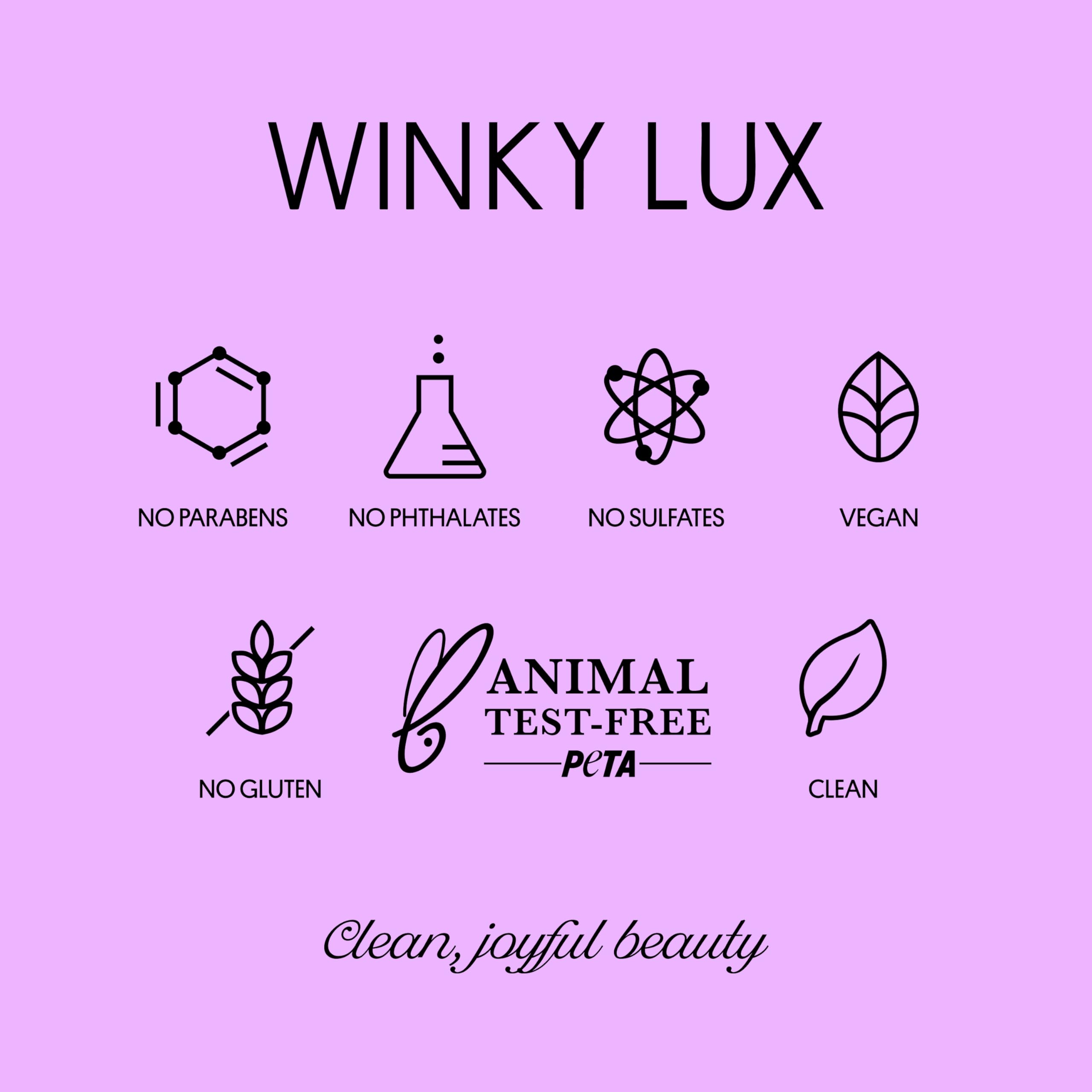 Winky Lux Aurora Glimmer Balm – Nourishing pH Lip Balm with Color Changing Mauve Tint, Hydrating Ceramides Soften and Hydrates Lips, Coconut Scent