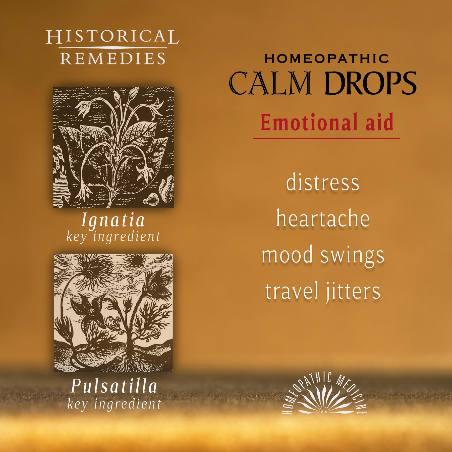 Historical Remedies Calm Drops Homeopathic Lozenges (6 Pack)| Natural Care for Emotional Relief, Vegan & Gluten-Free Organic Vanilla Flavor Drops to Promote Relaxation and a Sense of Calm