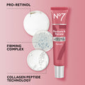 No7 Restore & Renew Multi Action Serum for Face & Neck - Anti Aging Serum for Neck Firming and Tightening - Infused with Hydrating Collagen Peptides