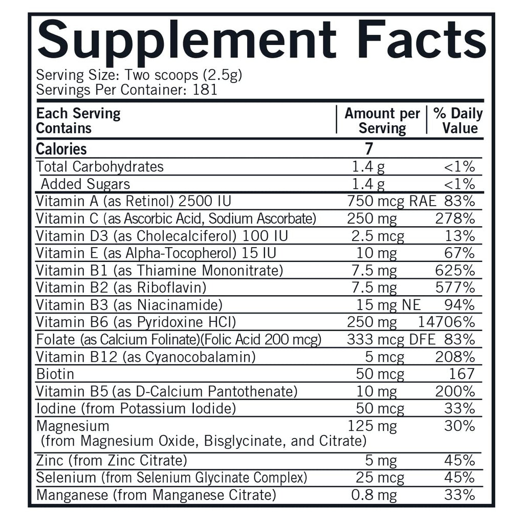 Super Nu-Thera Powder - Hypoallergenic - Unflavored - 16 Ounces Kirkman buy supplements Au