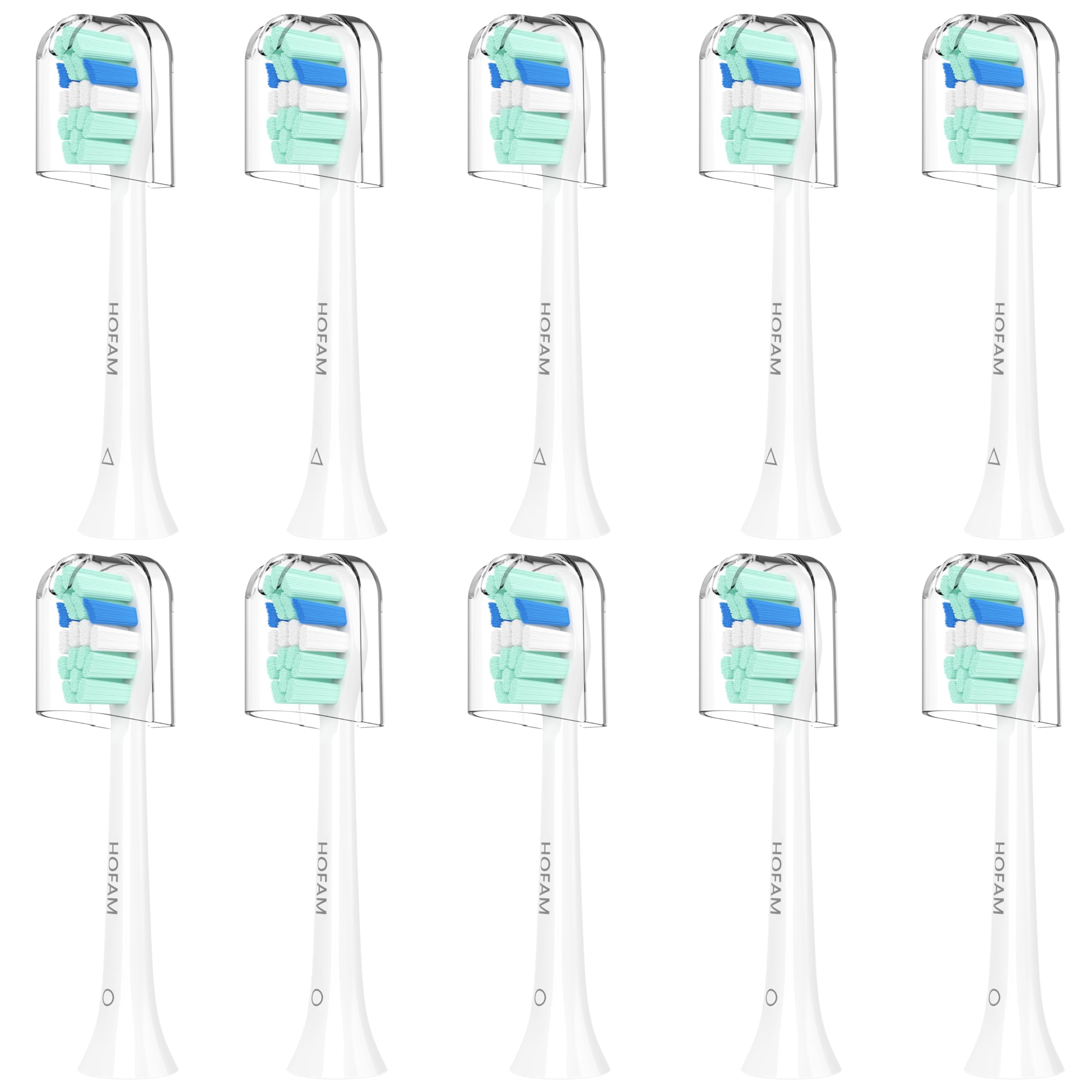 HOFAM Replacement Toothbrush Heads for Philips Sonicare Replacement Heads,Electric Replacement Brush Head Compatible with Phillips Sonicare Electric Toothbrush