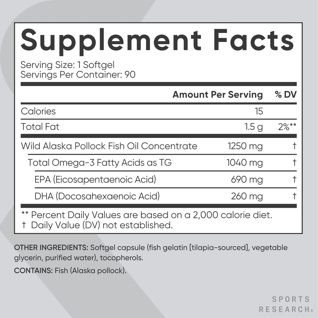 Sports Research® Multivitamins Pack - Triple Strength Omega-3 Fish Oil 1250 + 160 mg Chelated Magnesium Glycinate + Vegan Vitamin D 5000iu & Mk7 Vitamin K 100mcg Sports Research buy supplements Au