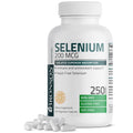 Bronson Selenium 200 mcg – Yeast Free Chelated Amino Acid Complex - Essential Trace Mineral with Superior Absorption