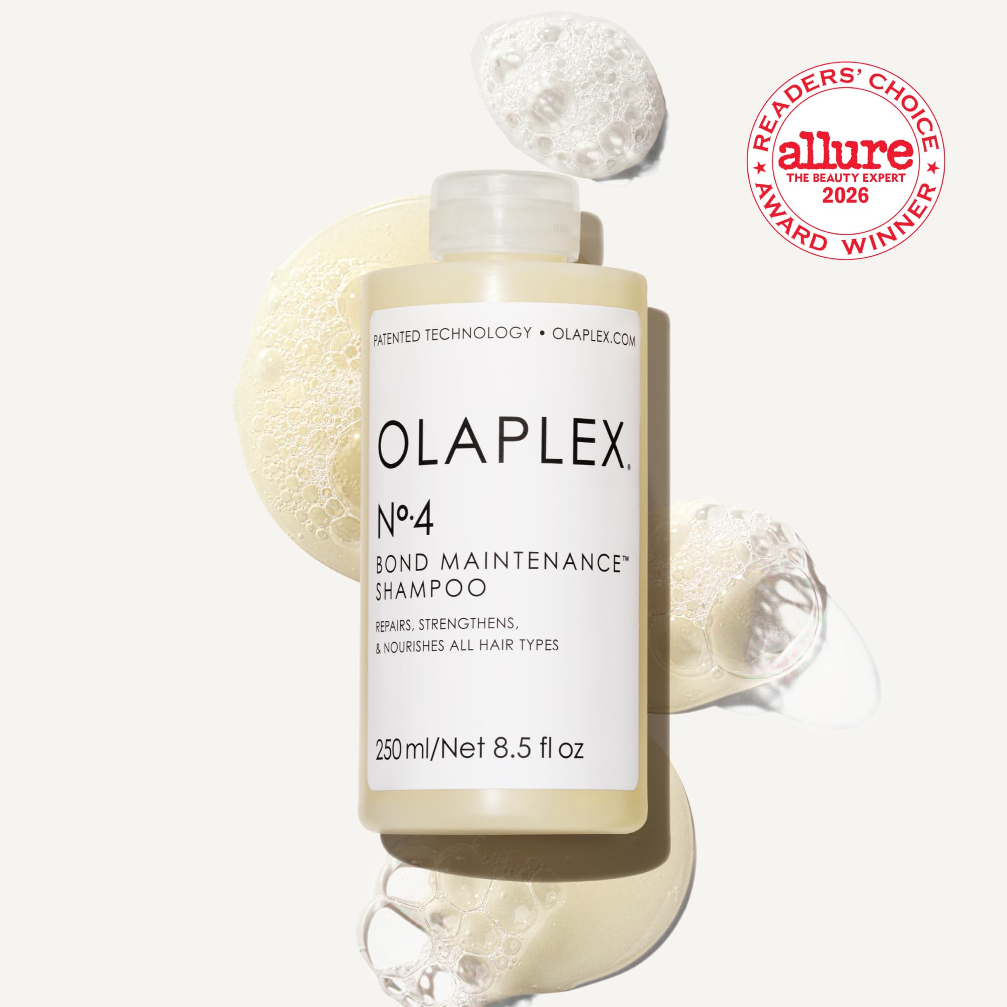 Olaplex Nº. 4 Bond Maintenance Shampoo: Reduces Breakage & Strengthens Hair | Hydrates, Smooths & Detangles | For Coily, Curly, Straight