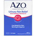 AZO Urinary Pain Relief Maximum Strength, Fast relief of UTI Pain, Burning & Urgency, Targets Source of Pain, #1 Most Trusted Brand, 24 Tablets AZOBuy Supplements Australia