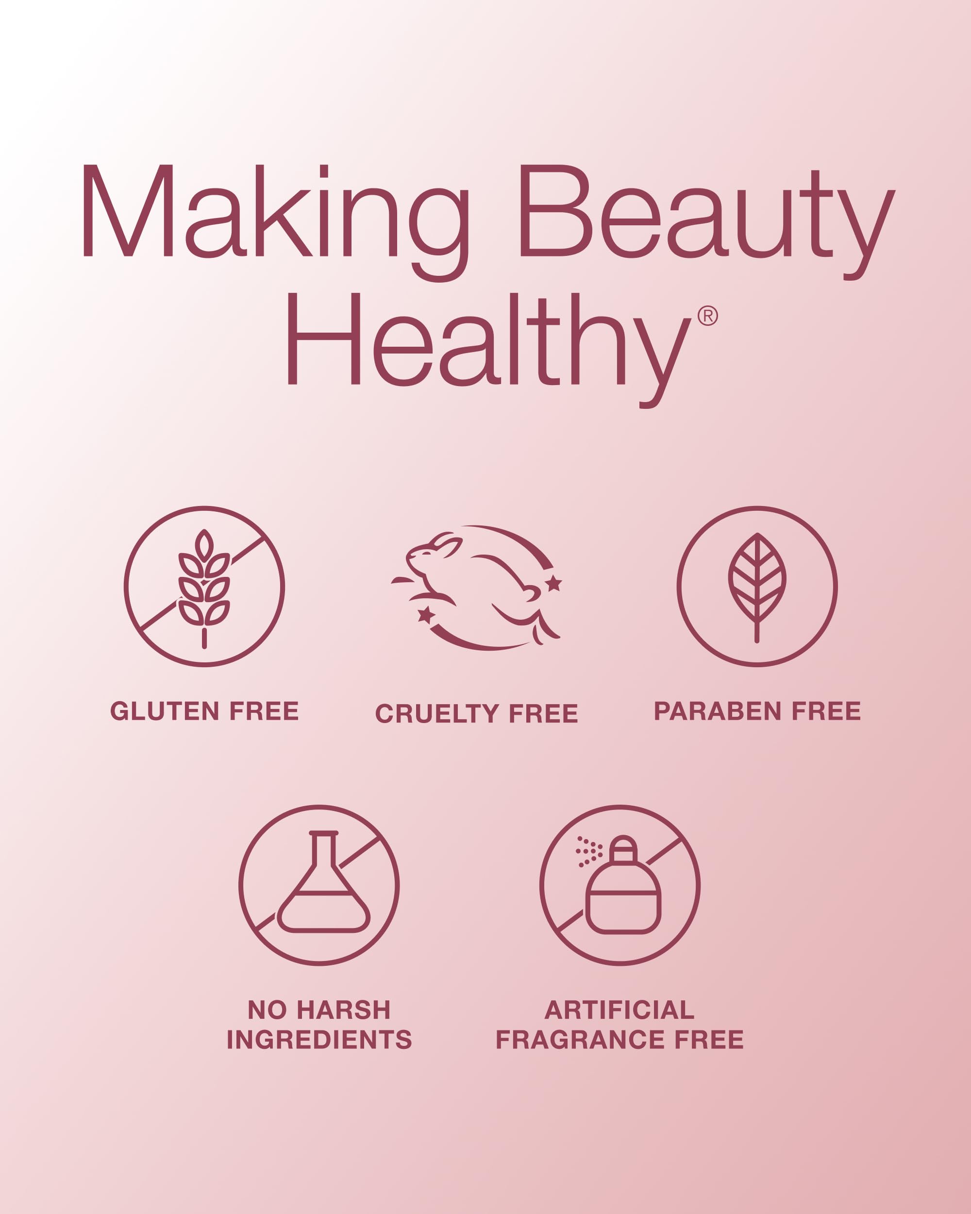Mineral Fusion 3-in-1 Color Stick - Hydrating Tinted Cream Blush for Cheeks, Lip and Eye - Natural Multi Use Makeup (Berry Glow)