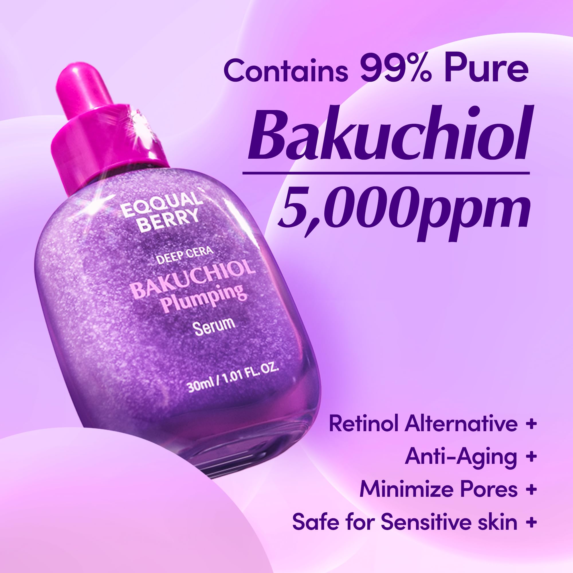 Bakuchiol Serum & Cream Duo – Serum & Capsule Cream Set for Firming, Smoothing & Hydrating | Gentle Retinol Alternative for Radiant, Resilient Skin