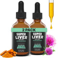 SuperBonsai Milk Thistle Herbal Liquid Supplement - Doctor-Formulated Botanical Blend with Milk Thistle and Dandelion Root - Vegan Non