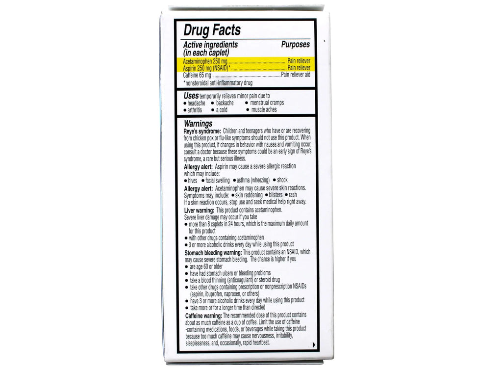 Vanquish Extra Strength Pain Reliever Caplets-100 ct. (Pack of 3) VanquishBuy Supplements Australia