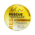 Bach Rescue PASTILLES, Orange and Elderflower Flavor, Natural Stress Relief Lozenges, Homeopathic Flower Essence, Vegetarian, Gluten & Sugar-Free, 35 Count