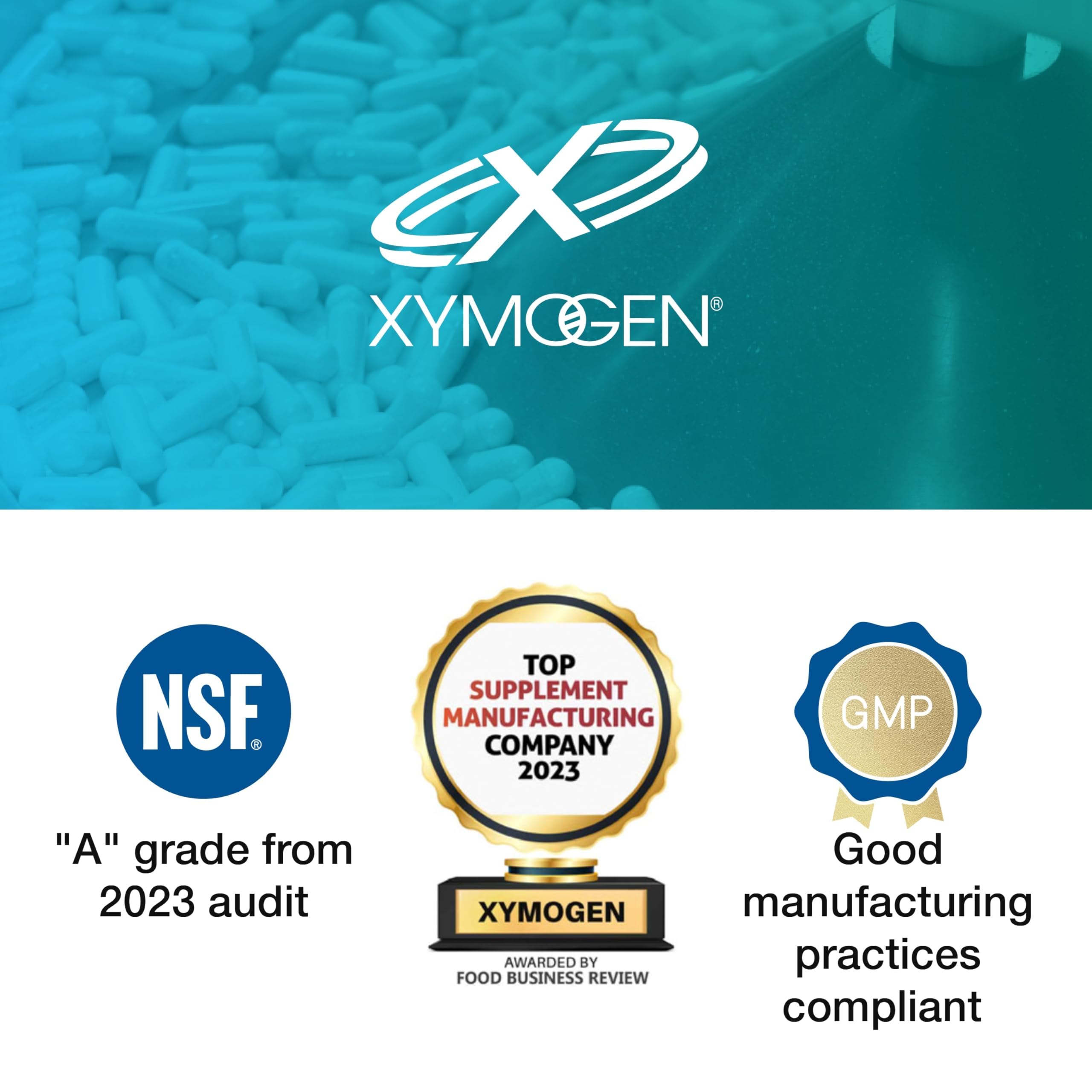 XYMOGEN ProbioMax Sb 35B - 35 Billion CFU Probiotic Supplement for Digestive Health Support* - Saccharomyces Boulardii - Vegetarian, Non-GMO & Gluten-Free - 30 Capsules XYMOGENBuy Supplements Australia