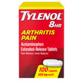 Tylenol 8HR Arthritis Pain Relief Caplets, Fast, Strong Pain Relief, 650 mg Acetaminophen for Minor Arthritis & Joint Pain, Fever Reducer, Extended Release, Won't Irritate Stomach, 100 Count Tylenol buy supplements Au