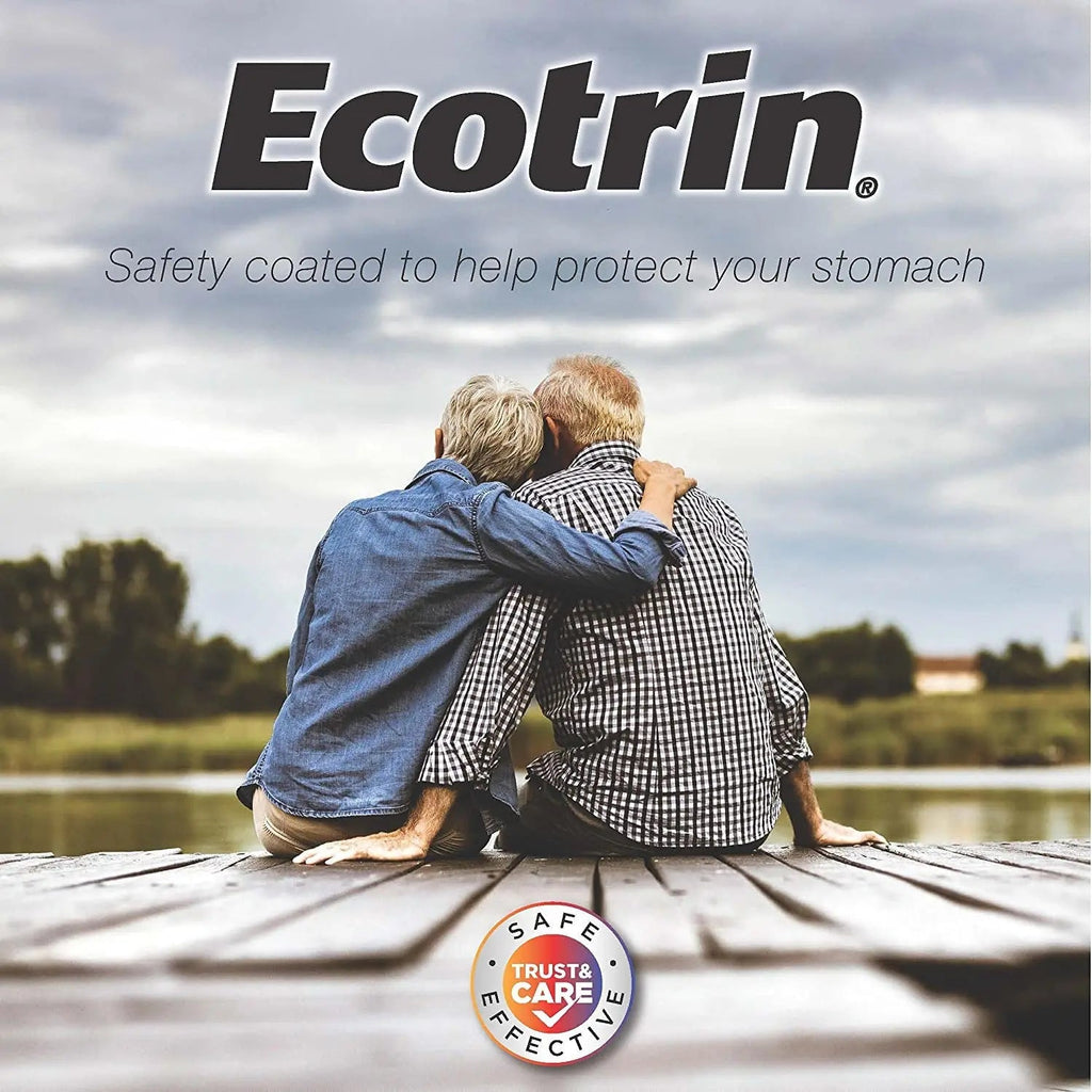 Ecotrin Low Strength Safety Coated Aspirin | NSAID | 81mg | 365 Tablets EcotrinBuy Supplements Australia