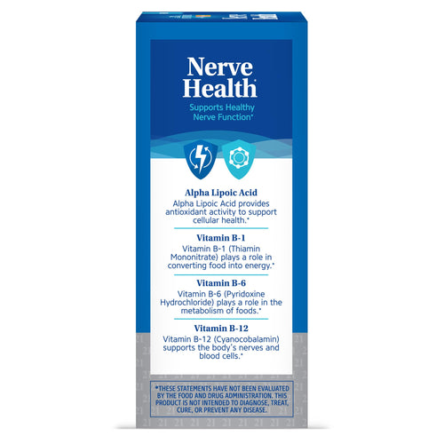 21st Century Nerve Health Tablets (30 Count), Alpha Lipoic Acid 300mg, B1, B6, & B12 Vitamins for Nerve Function Support, Antioxidant ALA Supplement, Gluten Free. Non-GMO, & Vegan 21st CenturyBuy Supplements Australia