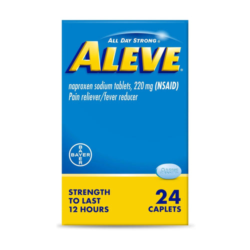 Aleve Pain Relief Naproxen Sodium Caplets ‐ 24 Count AleveBuy Supplements Australia