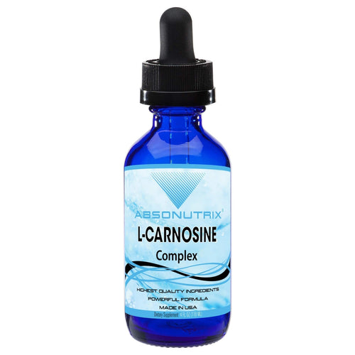 Absonutrix L-Carnosine - 583 mg 4 Oz Bottle, 200 Highly Potent Servings, Easy-to-Consume Drops, High Bioavailability, Third-Party Tested, GMP-Certified, Non-GMO, Cruelty-Free Products, Made in USA AbsonutrixBuy Supplements Australia