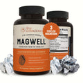 Live Conscious Magwell Magnesium Zinc & Vitamin D3 - Magnesium Glycinate, Malate, & Citrate - Triple Supplement for Women & Men - for Sleep, Bone, Heart, Immune Support - 120 Caps Live ConsciousBuy Supplements Australia