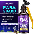 MEGNETA Wormwood Black Walnut Clove Cleanse for Humans- Herbal Gut Cleanse & Digestive Support with Garlic,