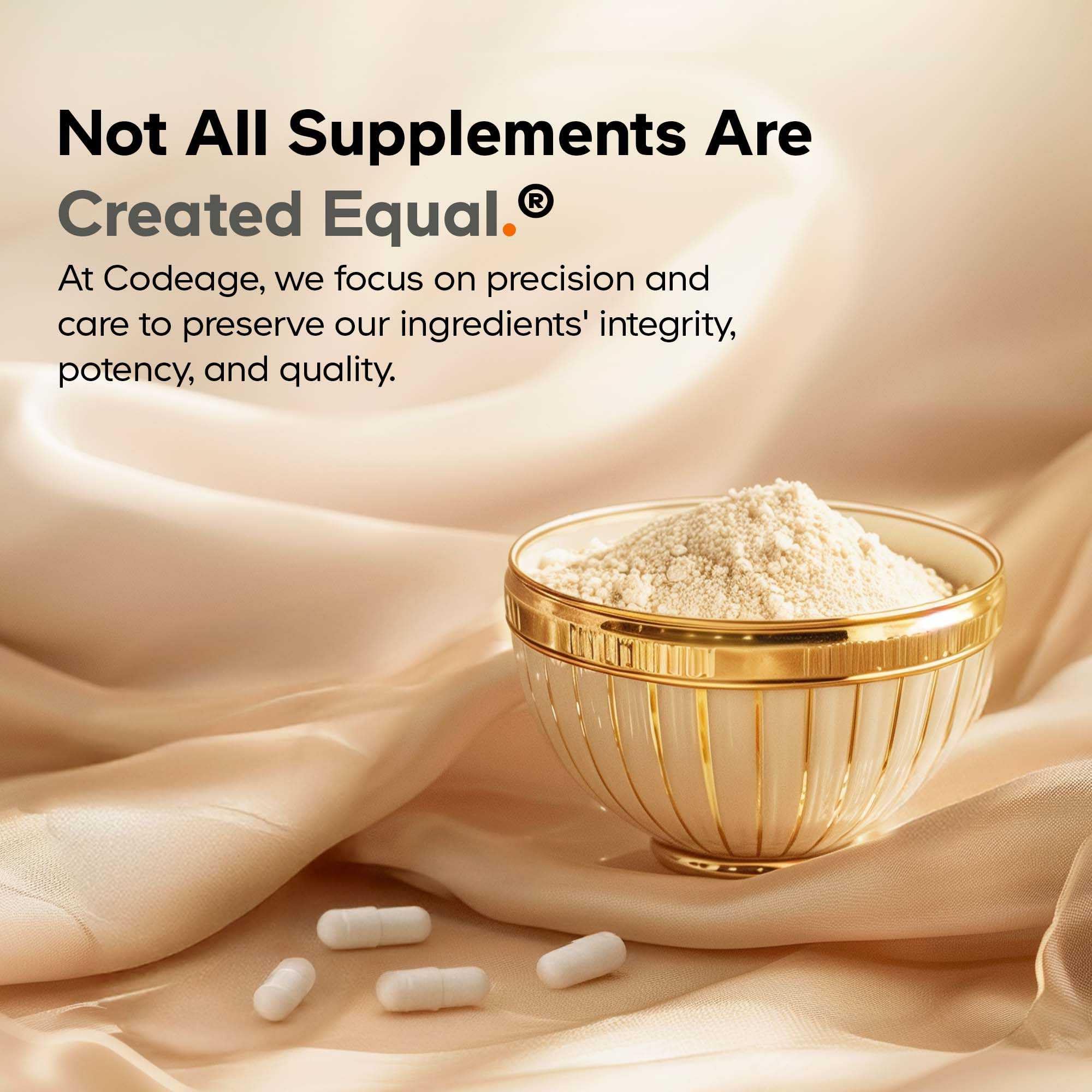 Codeage Grass-Fed Beef Placenta Supplement - Bovine Placenta – Pasture-Raised, Grass-Finished, Undefated, Desiccated - Non-GMO - 180 Capsule CodeageBuy Supplements Australia