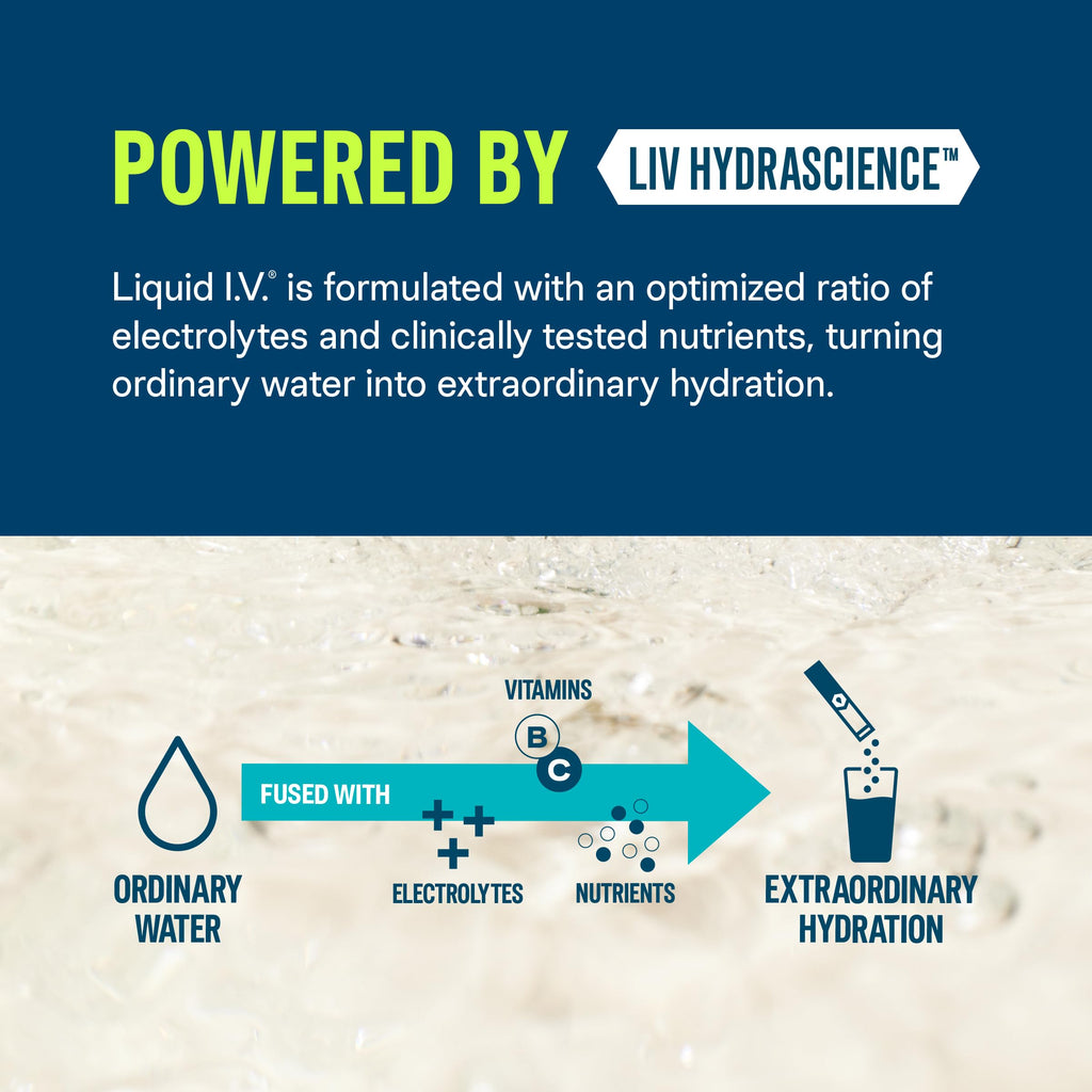 Liquid I.V.® Hydration Multiplier - Popsicle Firecracker | Electrolyte Powder Drink Mix | 1 Pack (16 Servings)