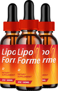 Lipo Forme Liquid Drops – LipoForme Natural Liquid Dietary Natural Blend Supplement (3 Pack – 3 Month Supply) IndeloBuy Supplements Australia