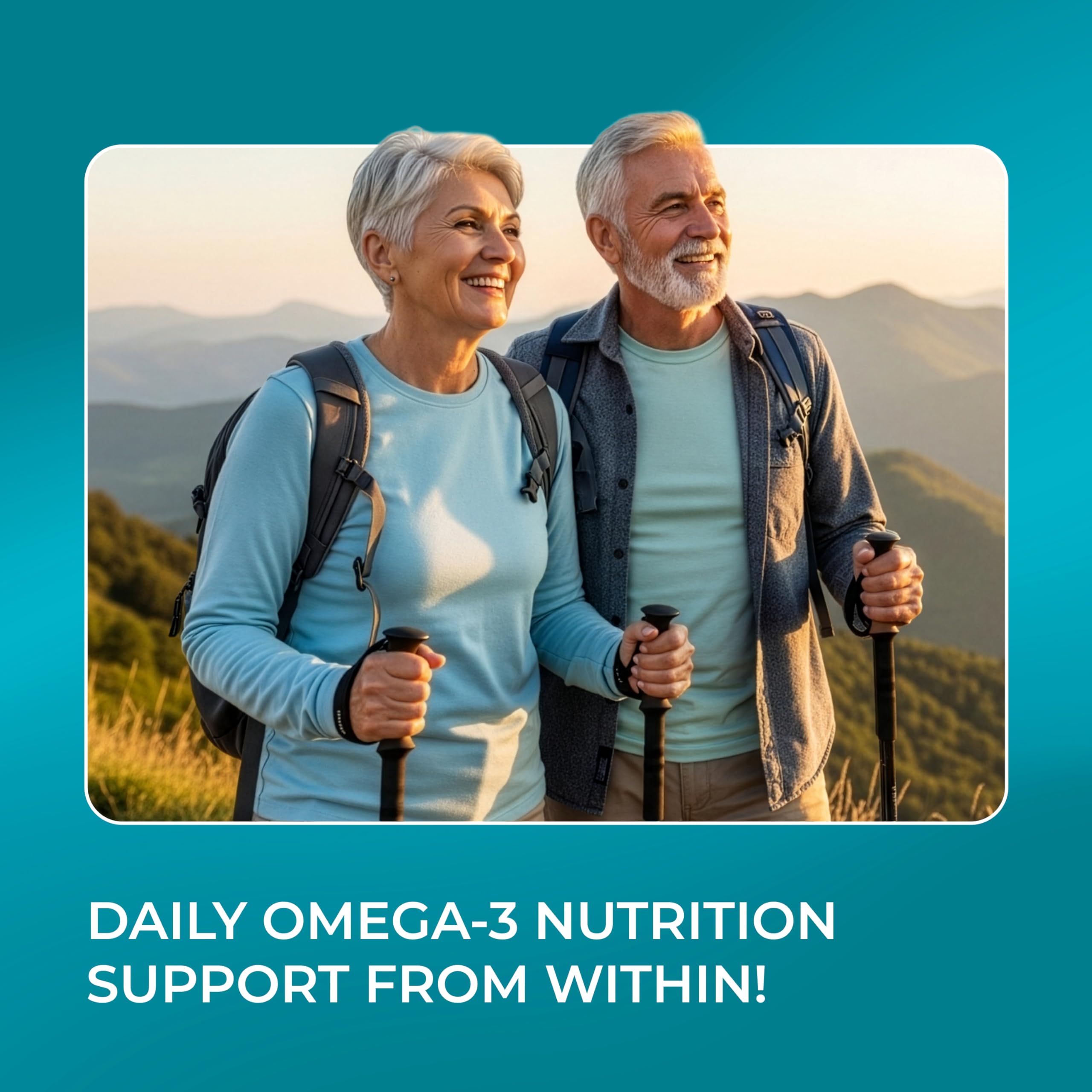 PUREHEALTH RESEARCH Complete Omega 3 Fish Oil Softgels - Omega-3 Fatty Acid Supplements for Women & Men - EPA DHA Supplement for Hearth,