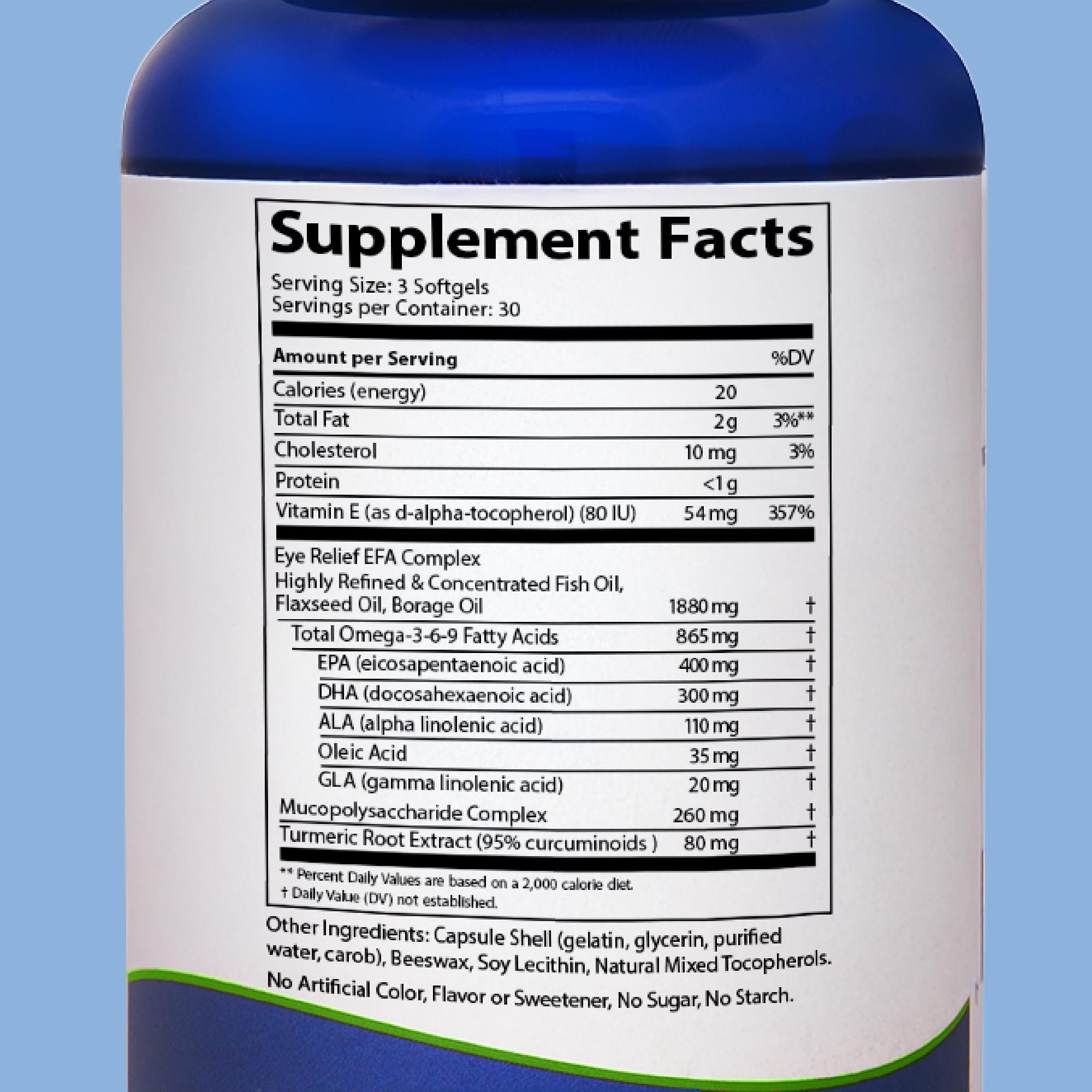 Doctor’s Advantage Eye Relief Supplement - 90 Softgels, 1-Month Supply - Natural Triglyceride Omega 3 Fish Oil for Retinal Gland Support Doctor's AdvantageBuy Supplements Australia