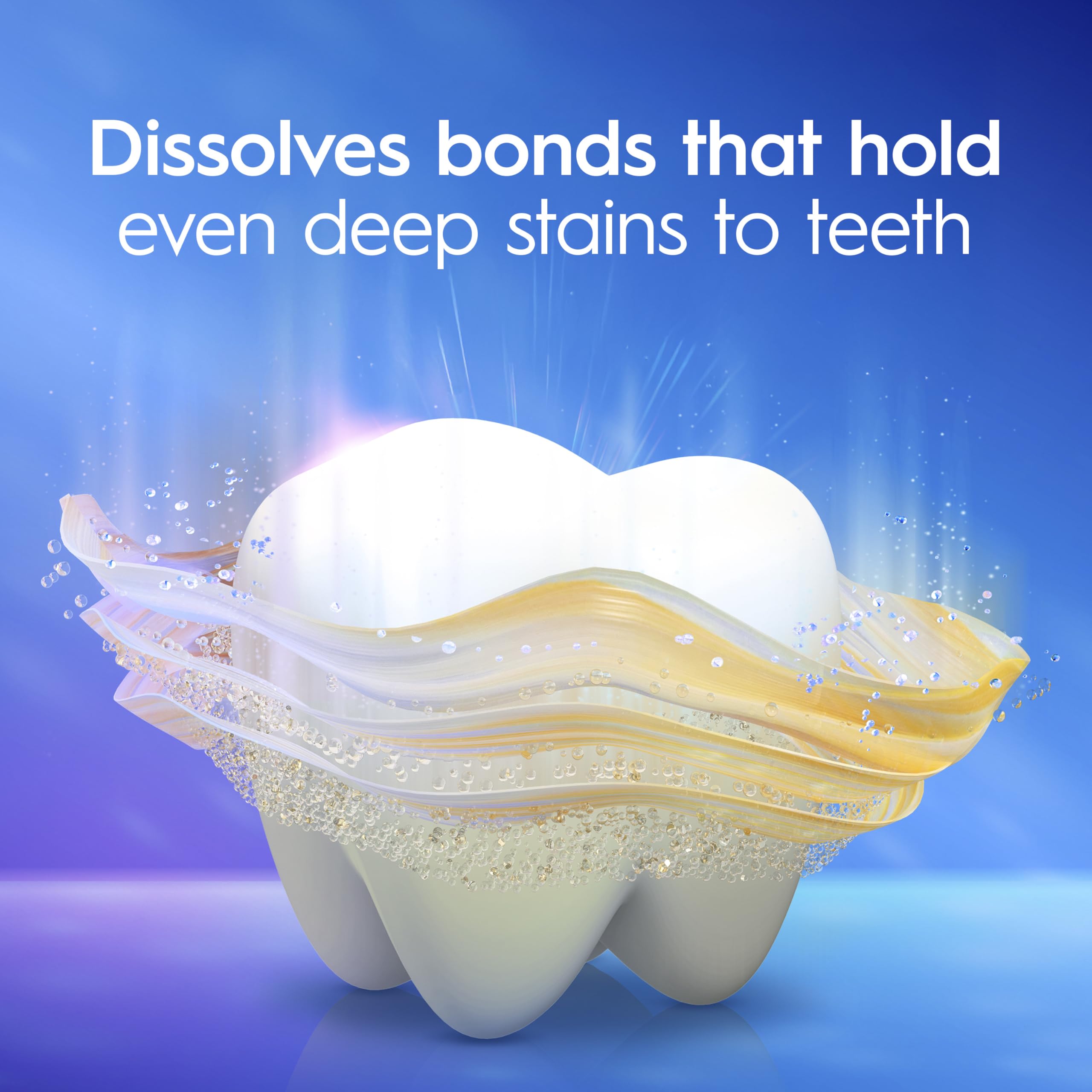 Crest 3D White Deep Stain Remover Toothpaste, Teeth whitening for Adults, 3.1oz, 2 Pack, Sensitivity Safe, Enamel Repair, Cavity Protection